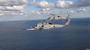 Navy MH-60R helicopter