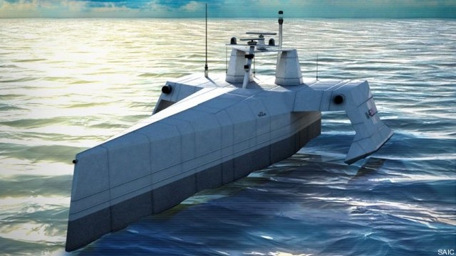 DARPA's Sea Hunter (ACTUV) unmanned ship