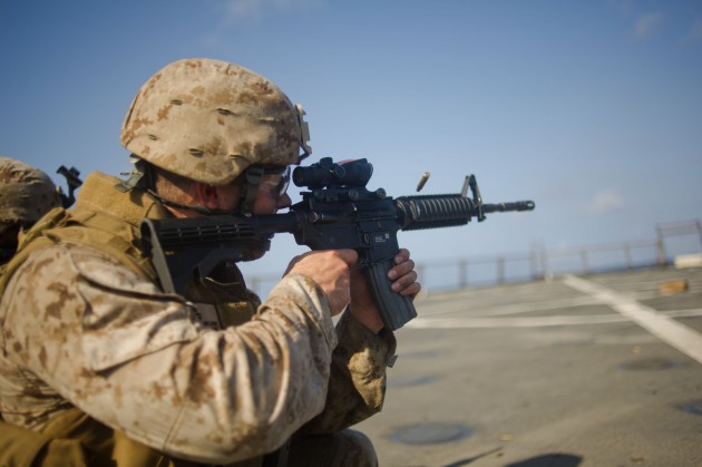 Marine firing M4 carbine 120511-M-0000Q-008