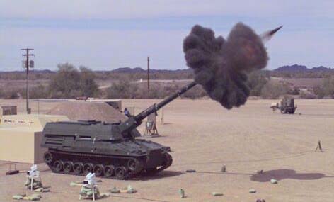Crusader howitzer