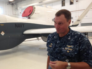 Triton program manager Capt. James Hoke.