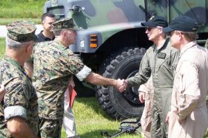 WBJ meeting soldiers