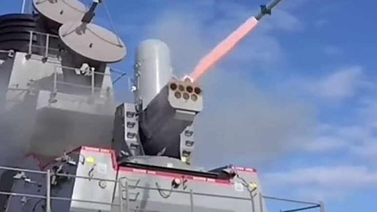 Raytheon Secures SeaRAM Contract for Australian Frigates