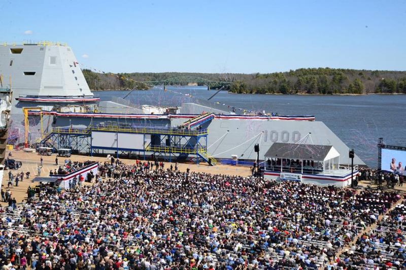 DDG-1000 at Bath Iron Works