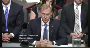 screenshot of Senate webcast