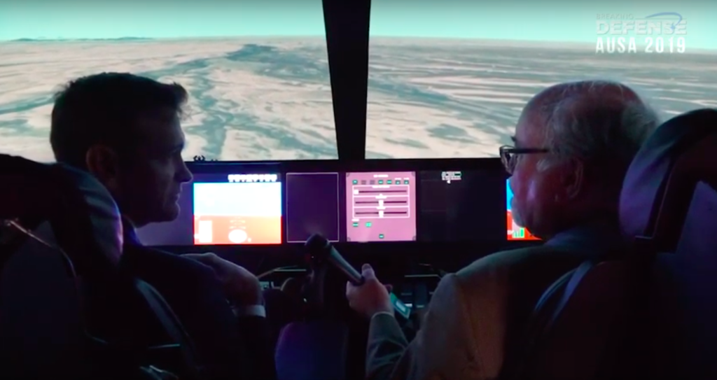 screencap from Breaking Defense video