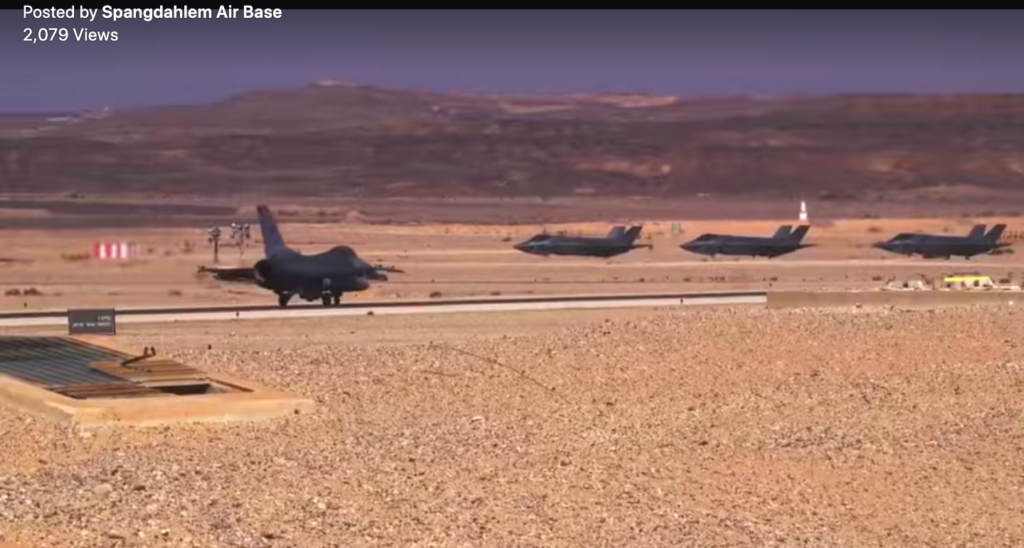 Screencap from Air Force video