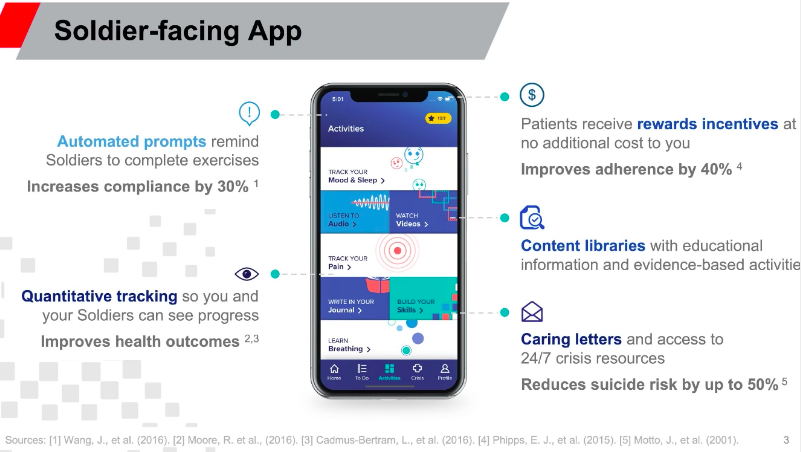 screenshot of US Army video