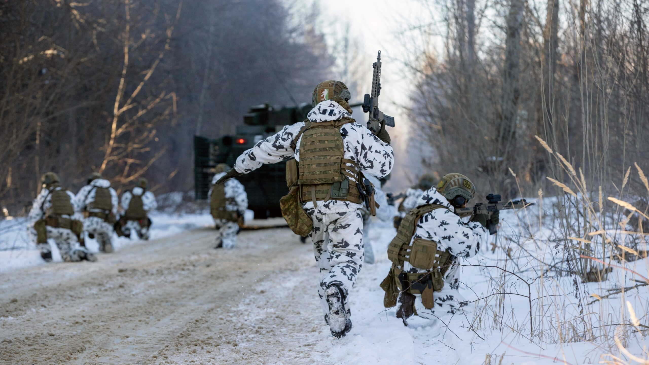 Ukrainian Forces Training Inside The Chernobyl Exclusion Zone