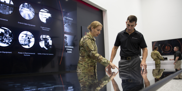 The Collins Customer Experience Center in Huntsville, AL, demonstrates how the company brings together third parties, systems, and applications.