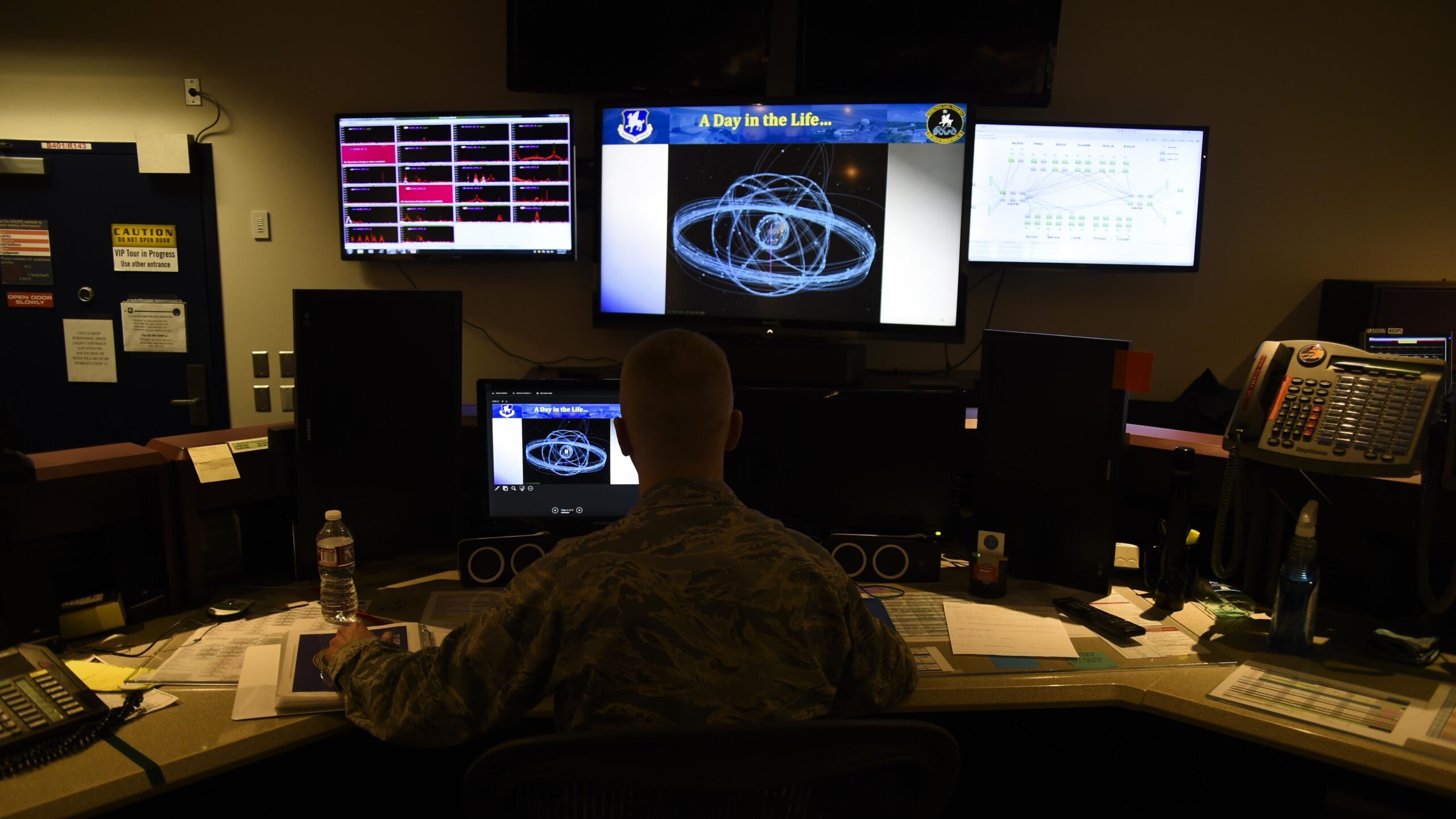 Space Force satellite control network