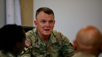 General Paul E. Funk II visits Fort Hood