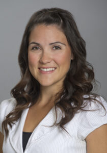 Michelle Moholt, technical director and chief architect for the Raytheon Distributed Aperture System and Common Open Secure Mission Computing.