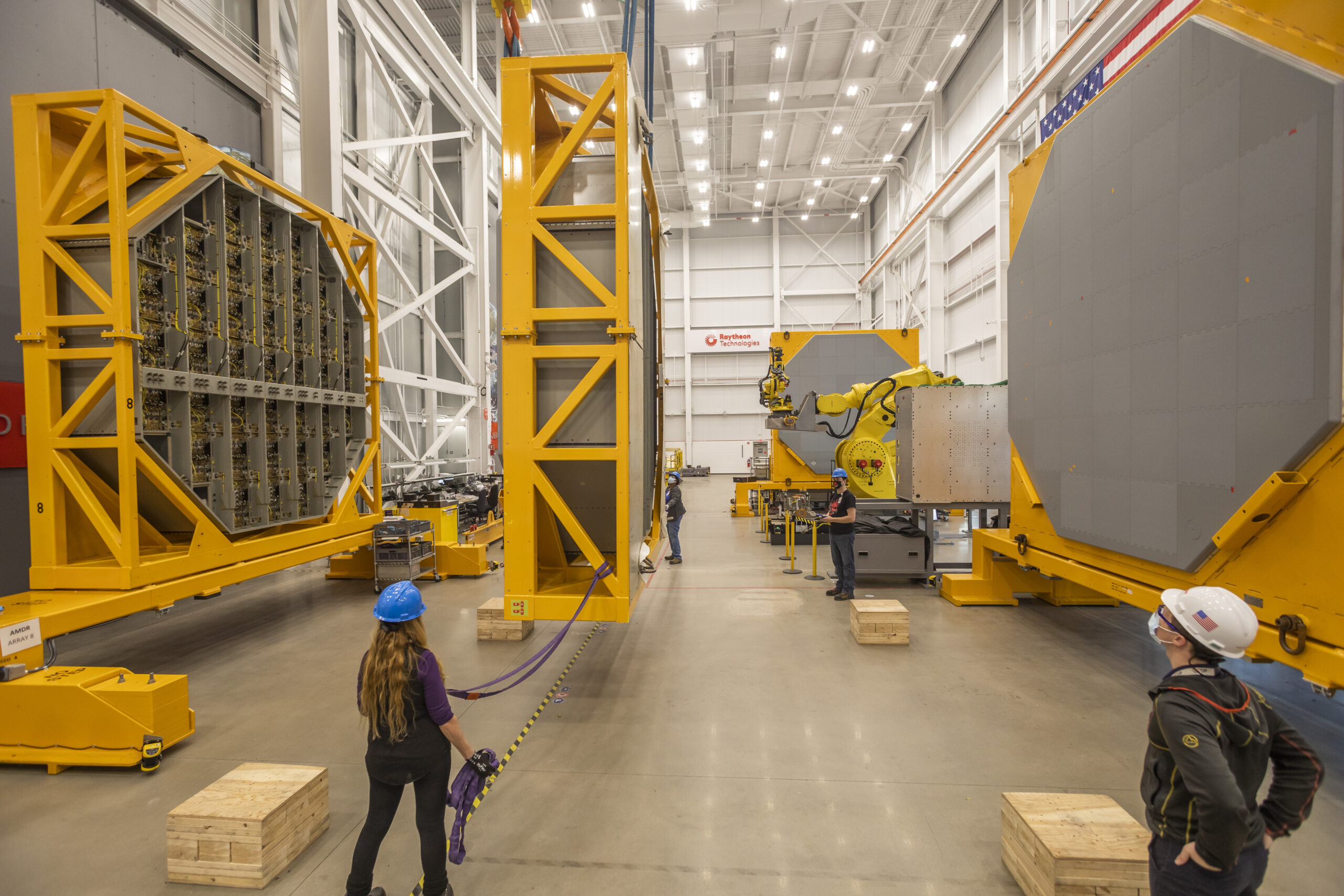 SPY-6 radar variants have between 9 and 37 radar modular assemblies, which are in and of themselves functioning radars.