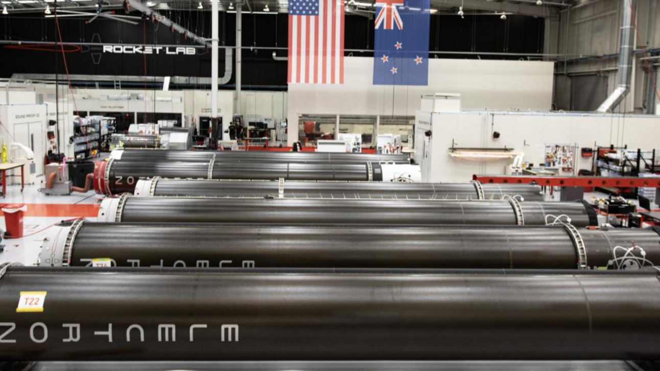 rocket lab production line