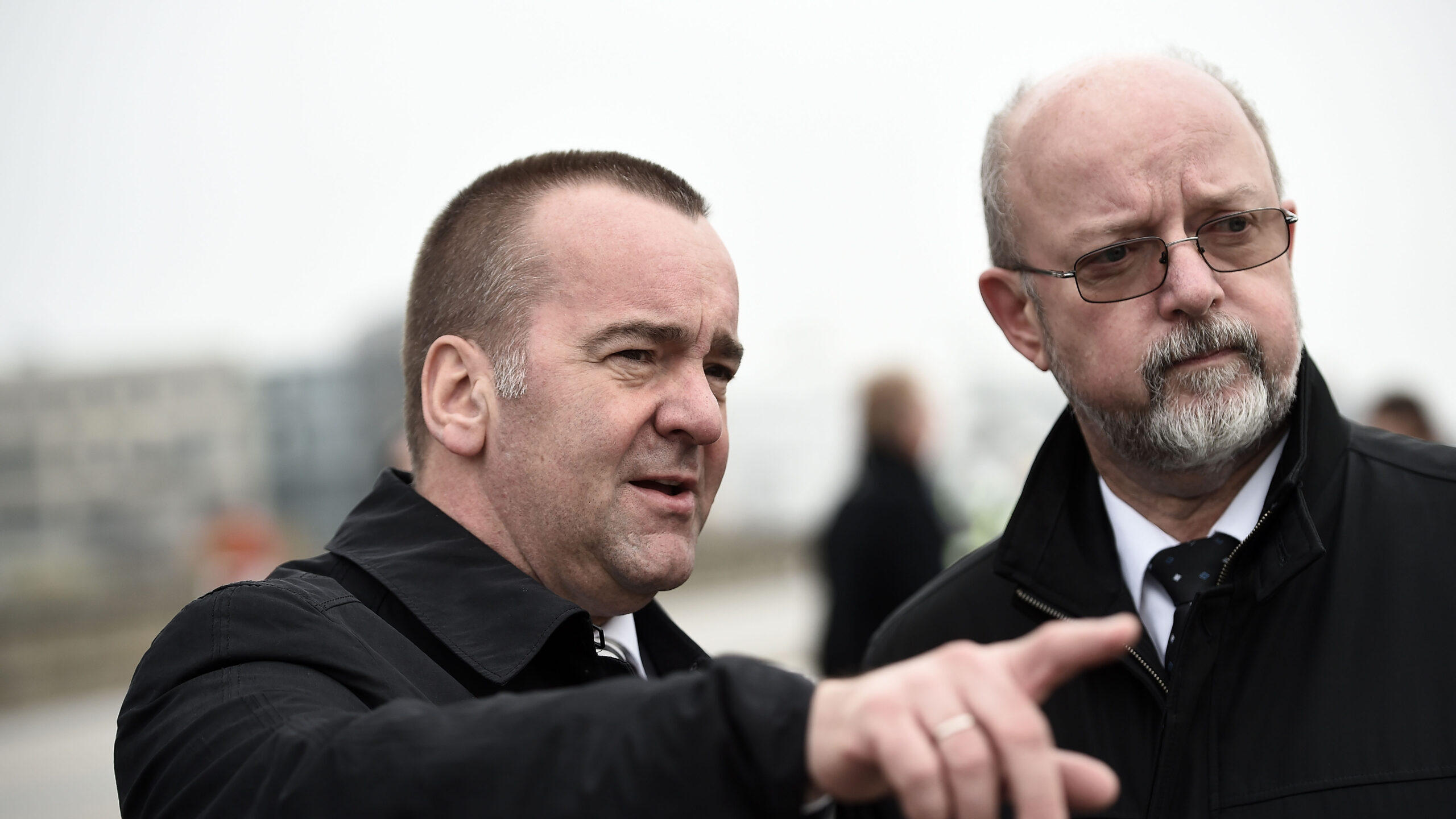 Boris Pistorius speaks in Hanover, Germany