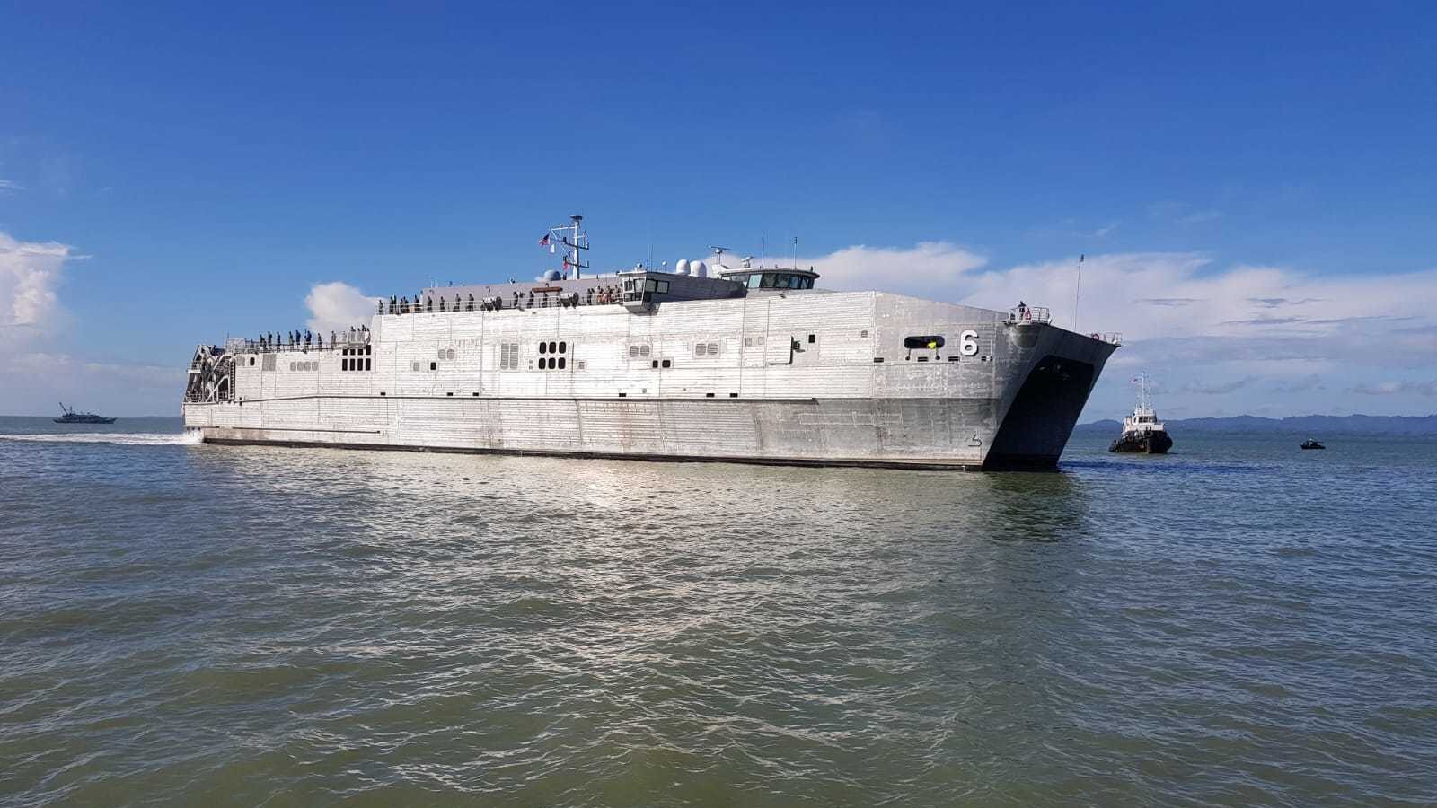 USNS Brunswick Arrives In Malaysia