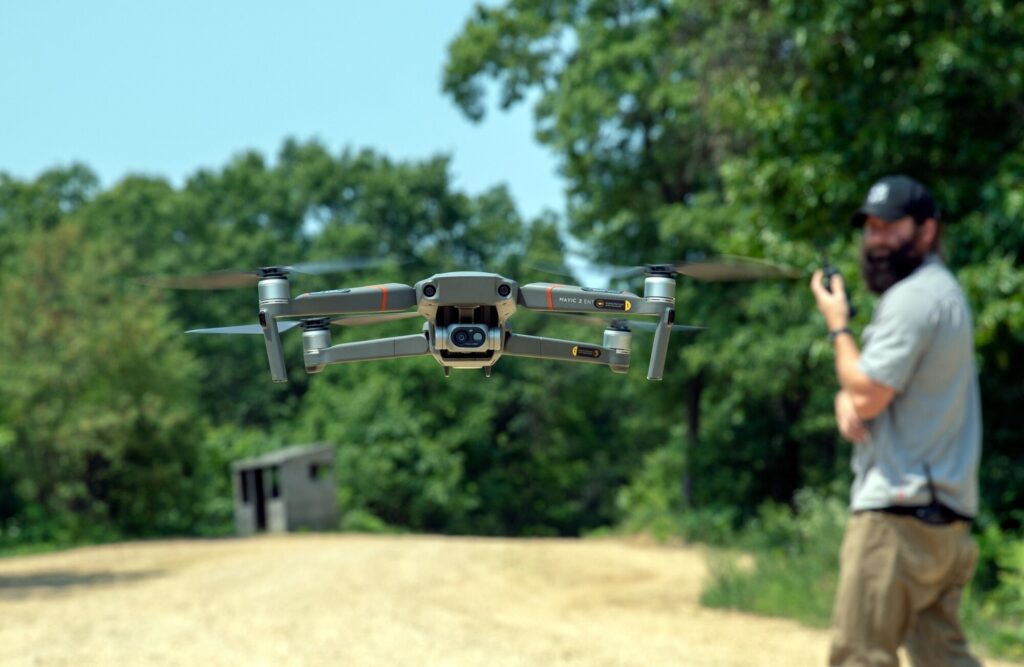 DJI Mavic during Army exercise