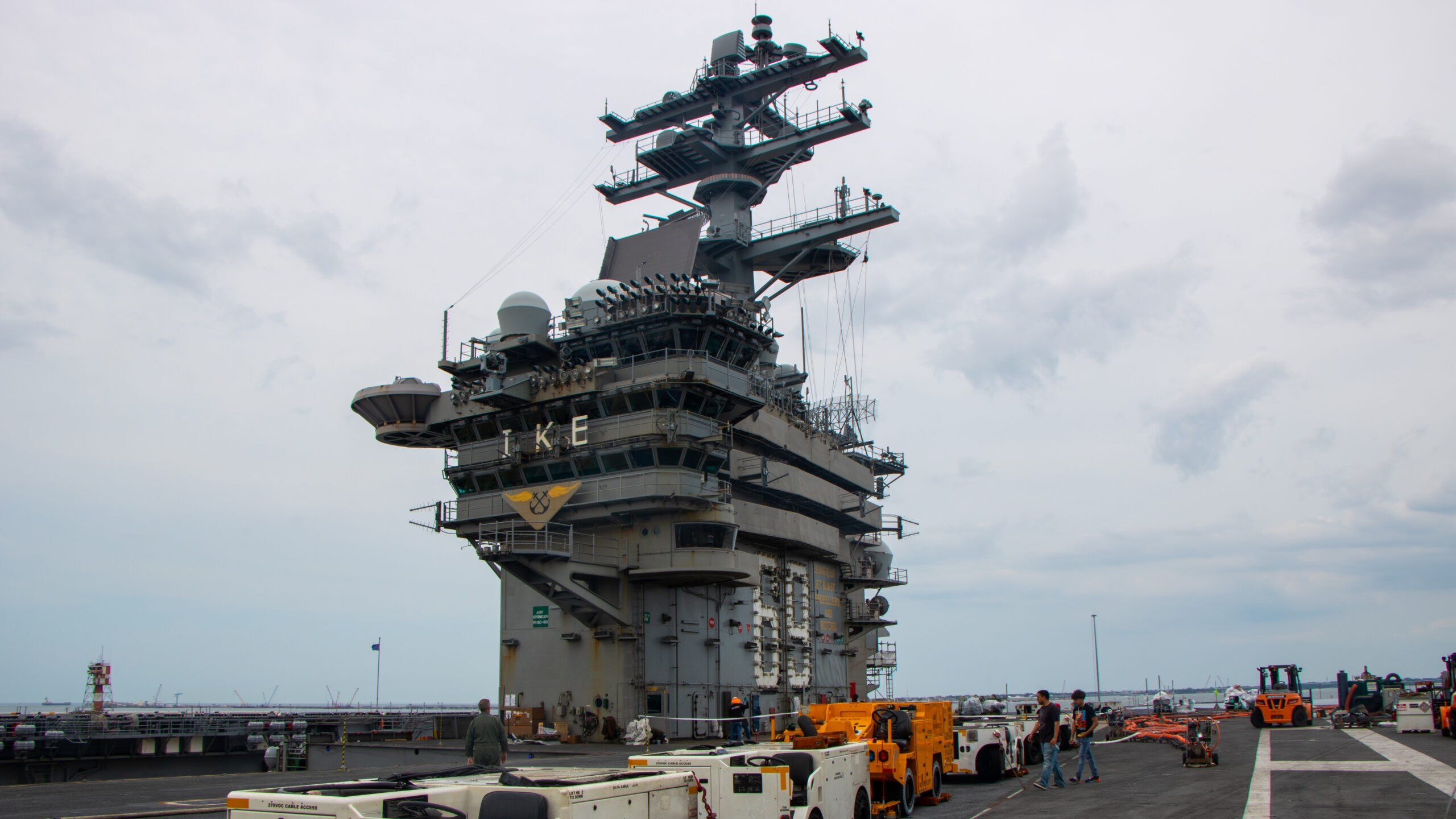 The USS Dwight D. Eisenhower
