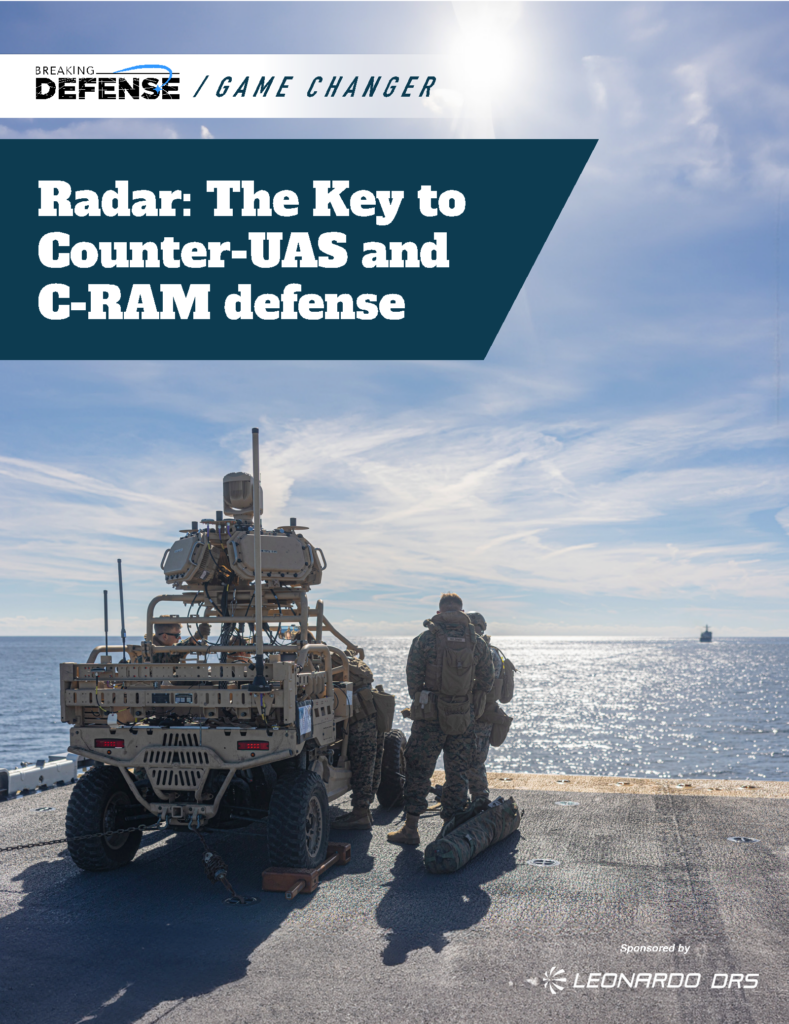 Breaking Defense Leonardo DRS Radar Gamechanger Cover 2023