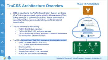DoC TraCCS plan July 31, 2023 presented by Sandy Magnus at ASCEND