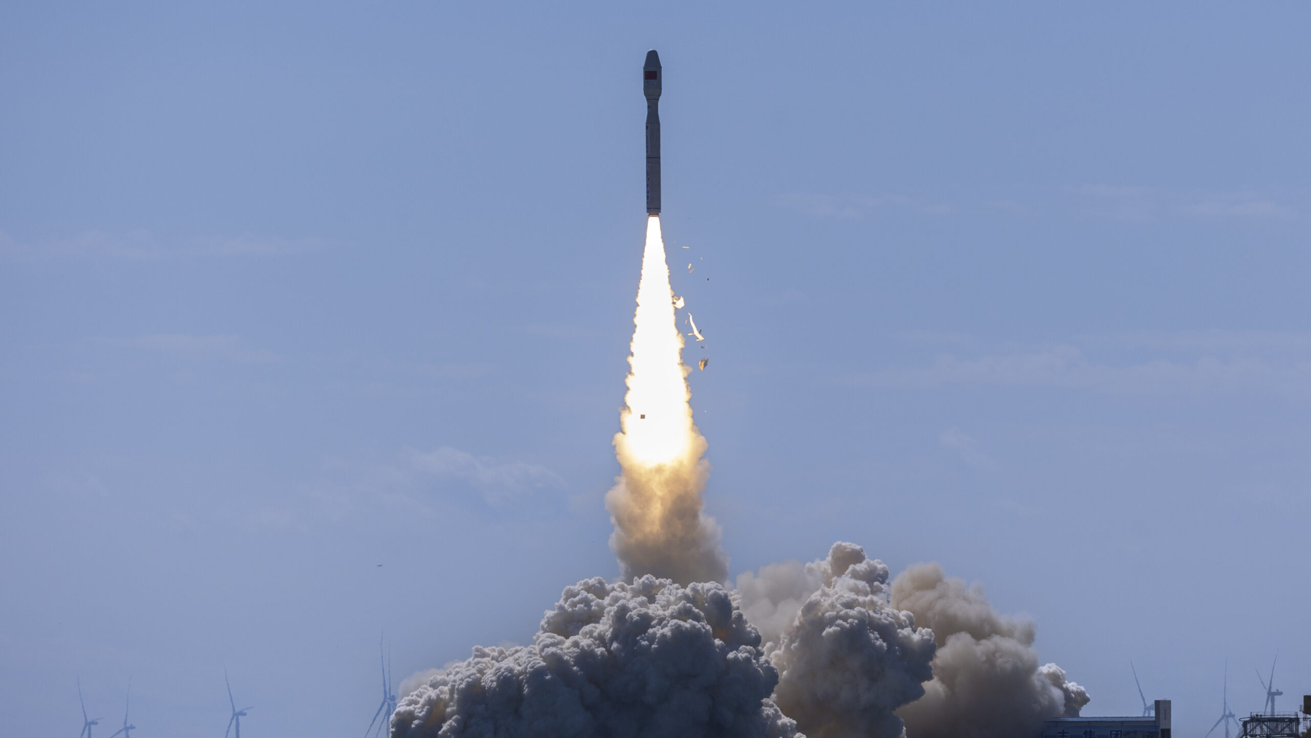 China’s Smart Dragon-3 Rocket Launches 8 Satellites From Sea