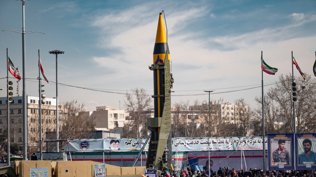 Missile And Military UAV Exhibition During Islamic Revolution Victory Anniversary