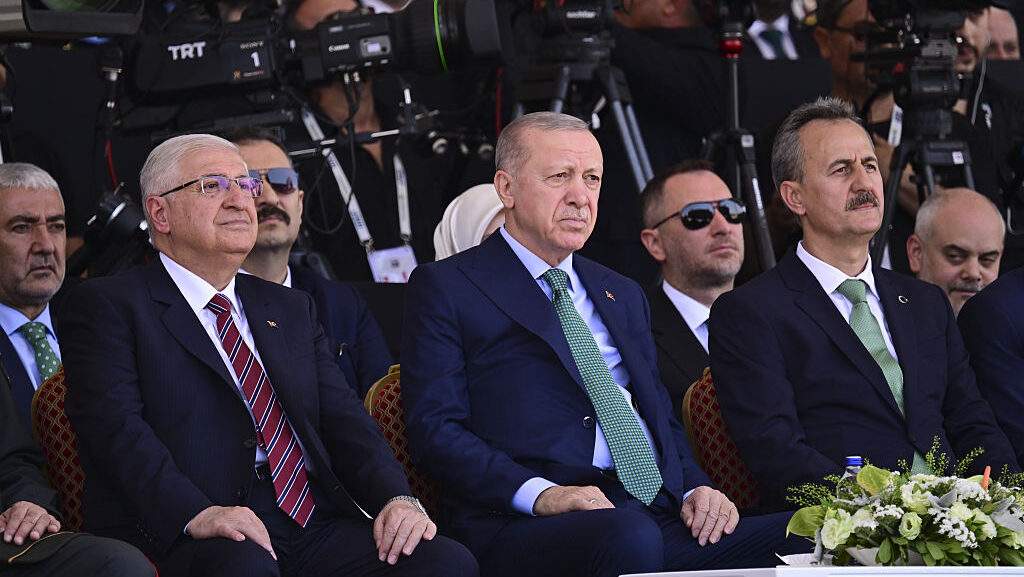 Turkish President Recep Tayyip Erdogan attends IDEF 2025 in Istanbul