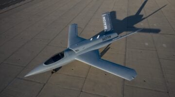 Northrop Grumman's test environment called Beacon includes a Scaled Composites-built Model 437 Vanguard aircraft modified for optionally autonomous flight, enabled by Northrop Grumman’s autonomous software and digital ecosystem.