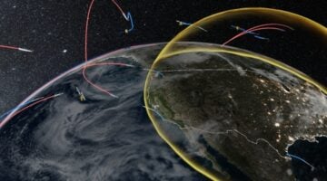 The size and scope of defending the United States from missile attacks creates a number of challenges in the construction and implementation of Golden Dome. (Photo courtesy of Ansys)