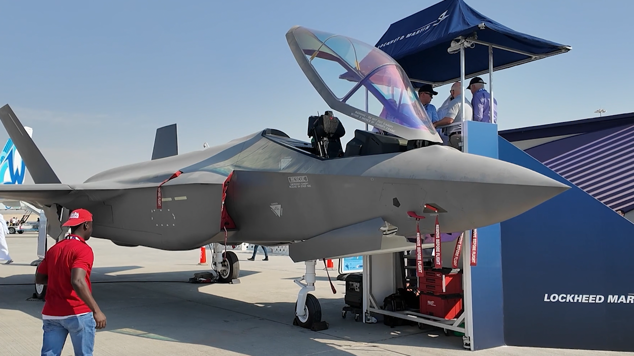 F-35 Dubai Airshow