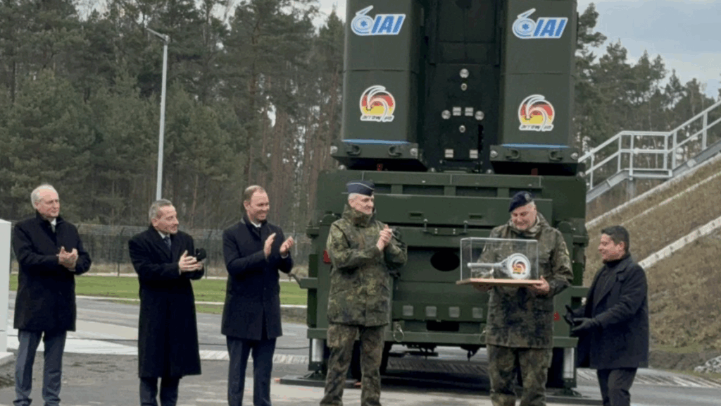 Germany receives first Arrow 3 air defense system from Israel