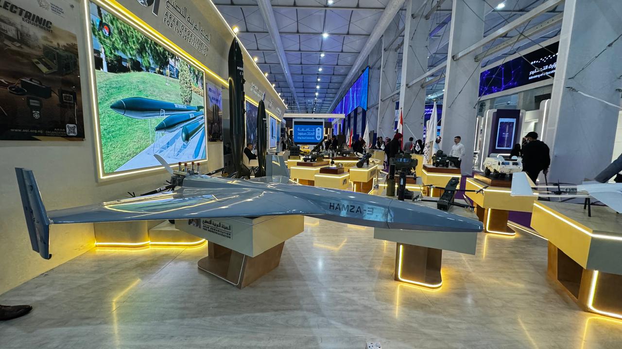 Egypt’s AOI unveils Hamza-3 drone, rocket launcher and unmanned systems jammer
