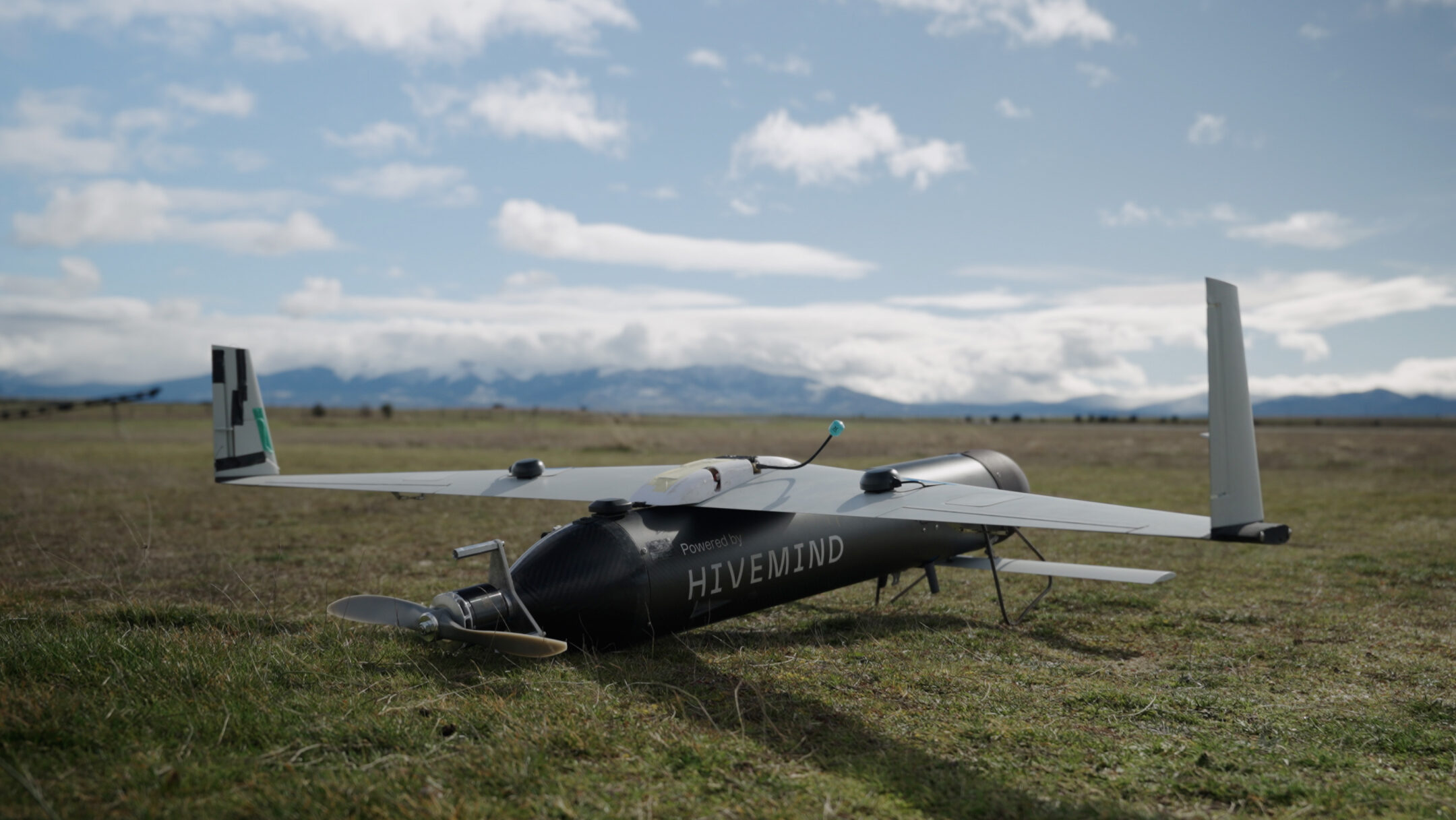 Promotional photo of Destinus Hornet drone aircraft shown in a Breaking Defense article header image.