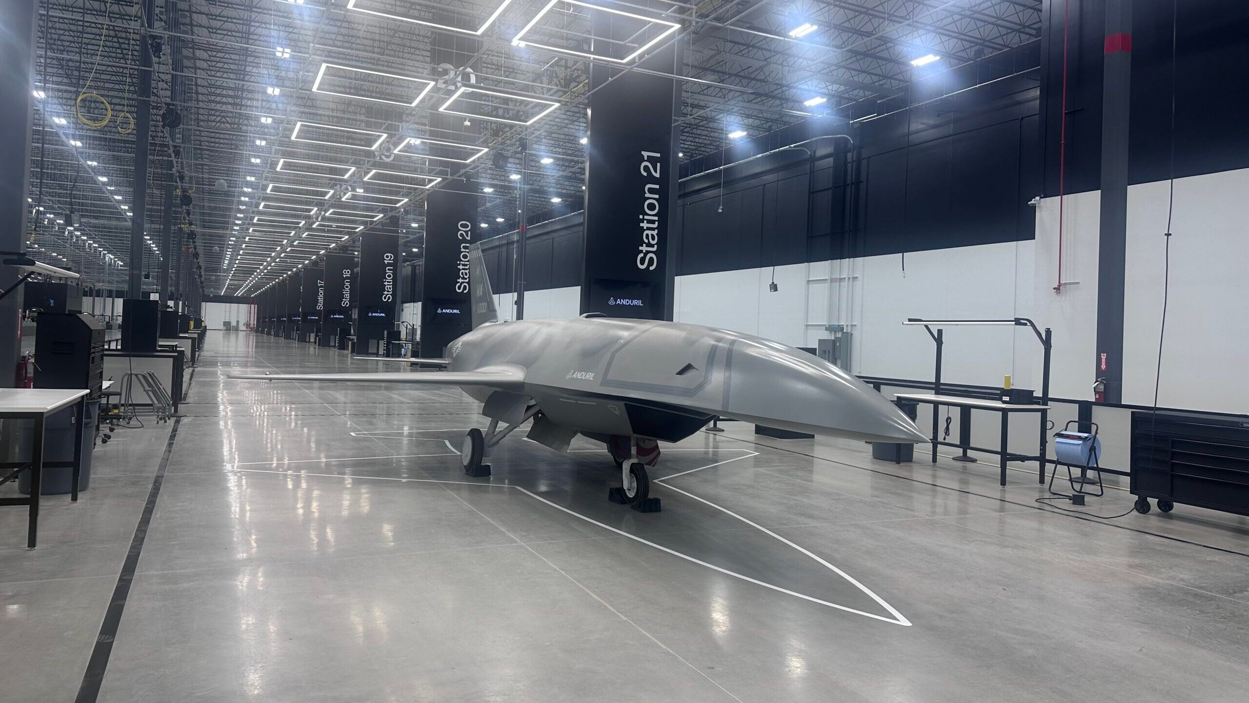 As Fury production starts, Anduril pledging a different production approach at Arsenal-1