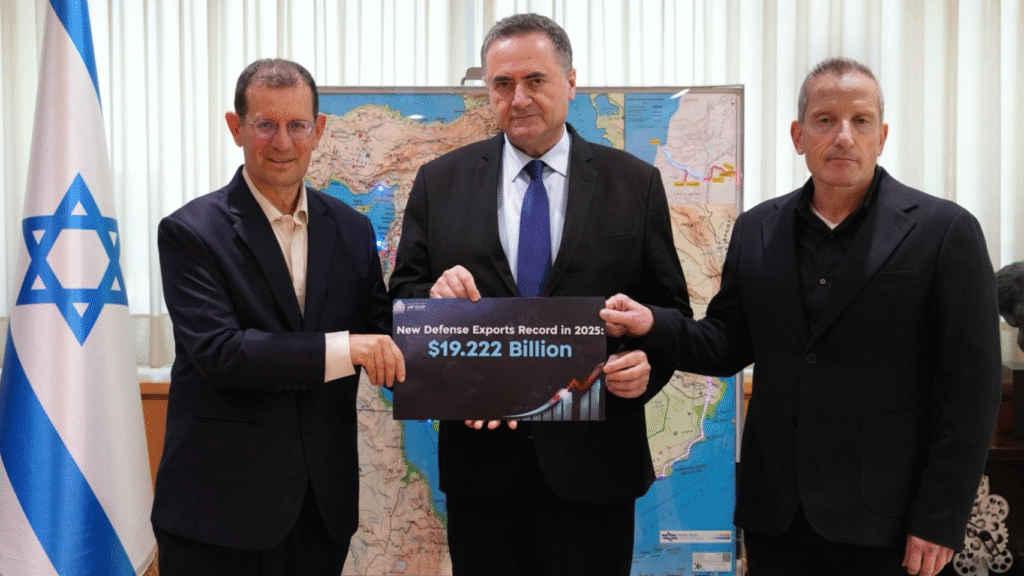 Israel Defense Exports Hit Record $19.2 Billion in 2025