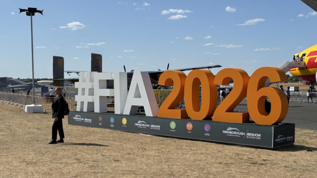 The sights of the Farnborough Airshow Day 1