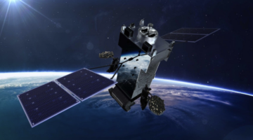 Lockheed Martin Next-Generation OPIR GEO Render. (Render courtesy of Lockheed Martin)