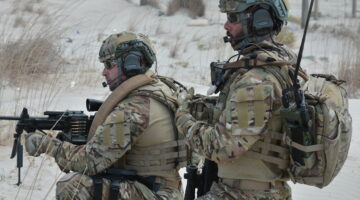 Reliable, adaptable communications are critical to field operations, and localizing them can lead to tactical advantages. (Photo provided by Rafael.)