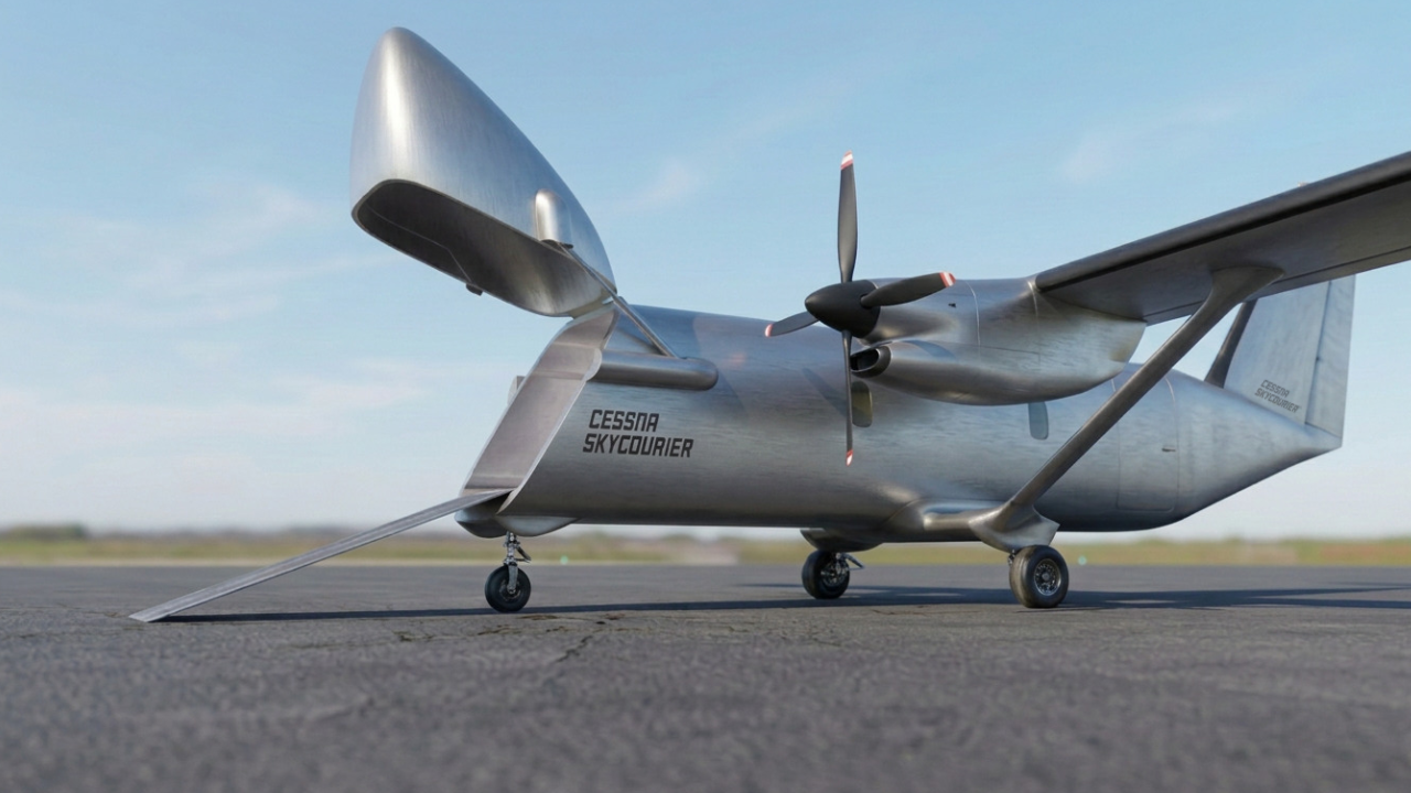 Textron, Merlin offer unmanned Cessna Skycourier for Pacific island resupply - Breaking Defense