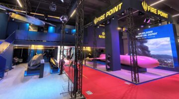 Ukraine's Fire Point display at MSPO included scale models of FP-7 and FP-9 ballistic missiles (Breaking Defense)