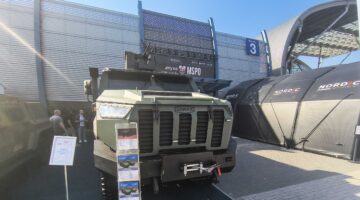 Ukrainian Armor unveiled its Varta 3 Mine Resistant Ambush Protected (MRAP) vehicle at the MSPO trade show (Breaking Defense)