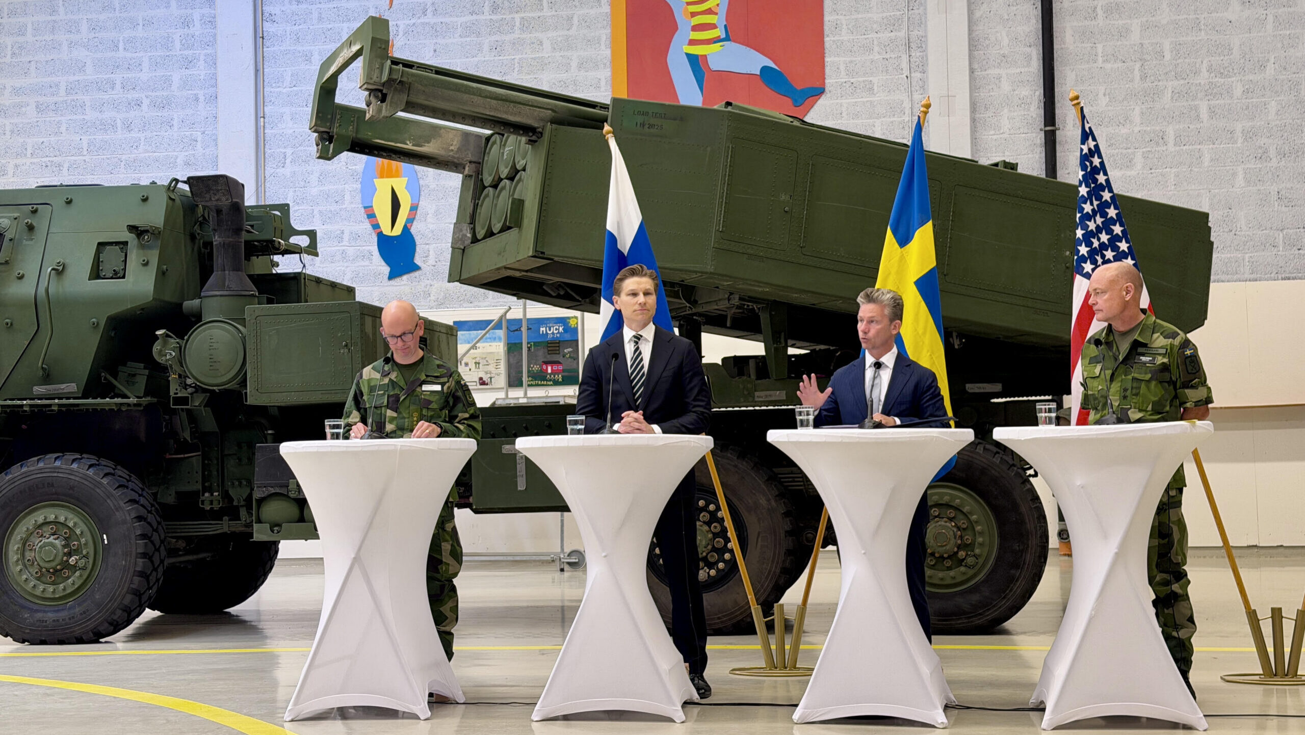Sweden signs HIMARS deal, forges rocket artillery pact with Finland