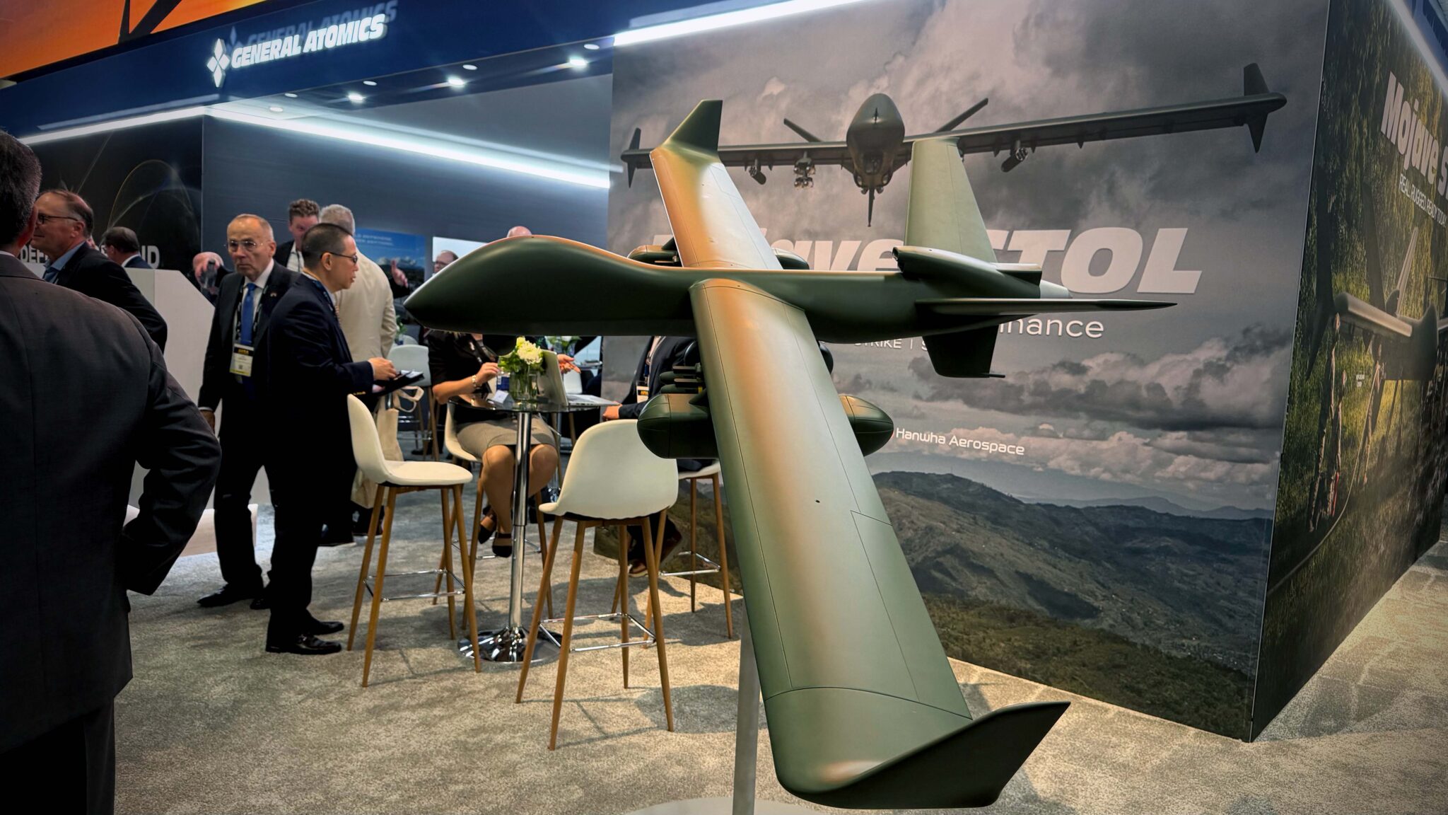 Race cars and robots on drones: Sights from AUSA day 2