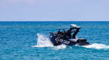 The Lyntris MV-20 Small Unmanned Surface Vessel (sUSV)