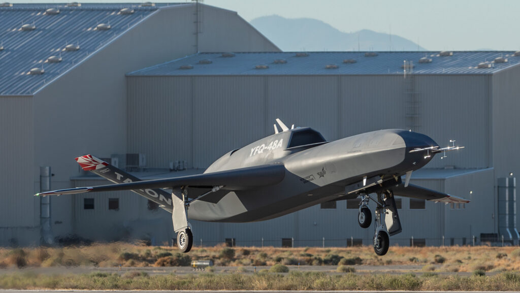 Northrop logs first flight for self-funded drone wingman