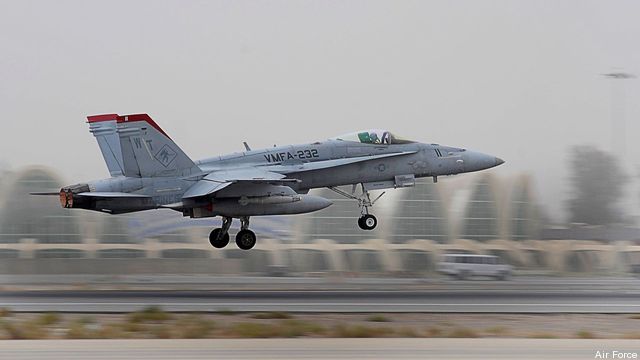 Marine F-18 Hornet