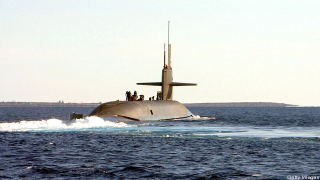Navy Tests Converted Guided Missile Sub