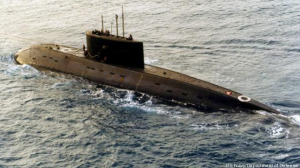 An Iranian submarine.