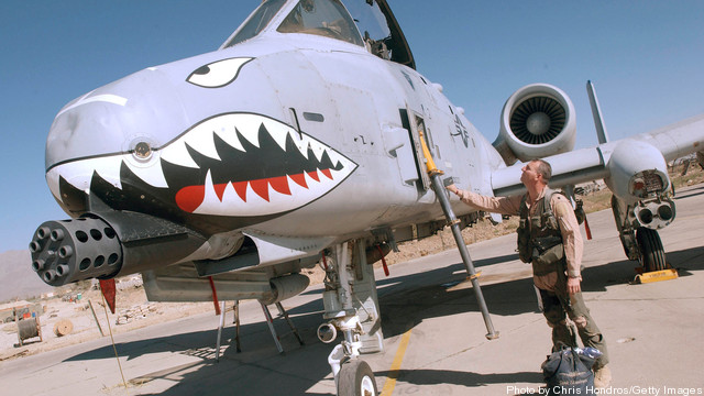 A-10 Pilot At Bagram Air Base In Afghanistan